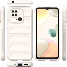 Newface Xiaomi Redmi 10C Kılıf Optimum Silikon - Krem