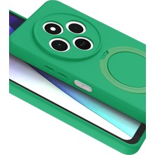 Newface Xiaomi Redmi 14C Regal Magsafe Standlı Kapak - Yeşil