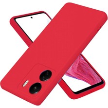 Newface Xiaomi Redmi 13C Kılıf First Silikon - Kırmızı