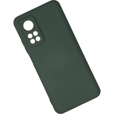 Azrlya Newface Xiaomi Mi 10T Kılıf Nano Içi Kadife Silikon - Koyu Yeşil