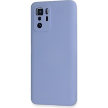 Newface Xiaomi Poco X3 Gt Kılıf Nano Içi Kadife Silikon - Lila