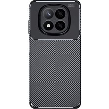 Newface Xiaomi Redmi Note 14 Pro 4g Kılıf Auto Focus Karbon Kapak - Siyah