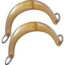 NW NessiWorld Çanta Sapı Ay Model Bal Rengi 17 cm