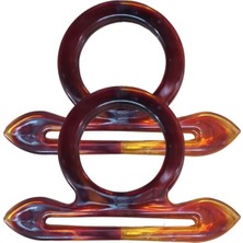 NW NessiWorld Çanta Sapı Çapa Model Kahverengi 18 cm