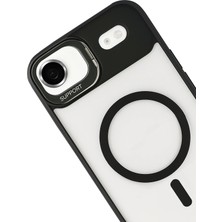 Joko Apple Iphone 17 Air Remim Lensli Magsafe Standlı Kapak - Siyah