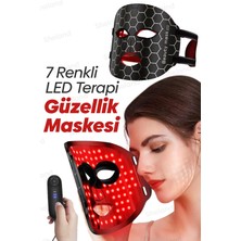 Normadia Pro Kumandalı 7 Renk LED Esnek Silikon Yüz Maskesi