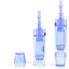 Normadia Dermapen Iğnesi 12 Pin 10 Adet Mavi Kapaklı Profesyonel Kullanım