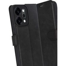 Newface Oppo Reno 14 Trend S Plus Kapaklı Kılıf - Siyah