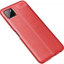 Newface Samsung Galaxy A22 Kılıf Auto Focus Kapak - Kırmızı