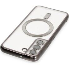 Newface Samsung Galaxy S22 Kılıf Kross Magneticsafe Kapak - Siyah