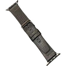 Movenchy Watch 45MM Buff Deri Kordon - Siyah