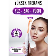 Normadia Yüksek Frekans Cihazı 4 Problu Yüz Cilt Bakım ve Gençleştirme Seti
