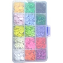 NW NessiWorld Çıt Çıt Plastik Set Renkli 180 Adet