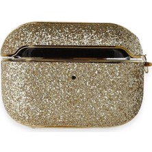 Newface Airpods Pro (1.nesil) Spell Simli Kılıf - Gold