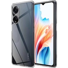 Newface Oppo A38 Kılıf Lüx Şeffaf Silikon