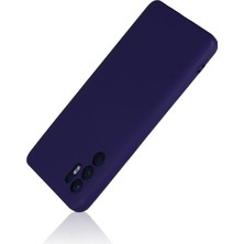 Newface Oppo Reno 6 Kılıf Nano Içi Kadife Silikon - Mor