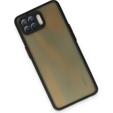 Newface Oppo Reno 4 Lite Kılıf Montreal Silikon Kapak - Siyah