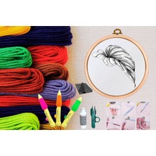 NW NessiWorld Punch Seti Nakış Seti Kasnaklı Kendin Yap Seti Seri 26