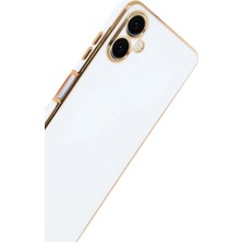 Newface Samsung Galaxy A07 4g Volet Silikon - Beyaz