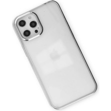 Newface Iphone 12 Pro Max Kılıf Element Silikon - Gümüş