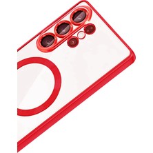 Newface Samsung Galaxy S26 Ultra Kross Magneticsafe Kapak - Kırmızı