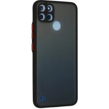 Newface Realme C21Y Kılıf Montreal Silikon Kapak - Siyah