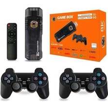 Game Box Android Tv 36500 Oyunlu Atari 5g 8k Hdr Ultra Hd 64 GB