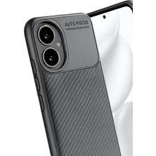 Newface Honor 400 Kılıf Auto Focus Karbon Kapak - Gri