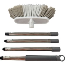 Fine Clean Profesyonel Portatif Oto & Genel Temizlik Fırça Seti – Lüks Saplı