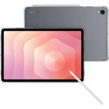 Newface Samsung Galaxy Tab S11 Kılıf Anti Shock Tablet Silikon - Şeffaf