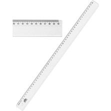 NW NessiWorld Plastik Cetvel 50 cm