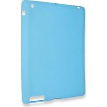 Newface Ipad 4 9.7 Kılıf Evo Tablet Silikon - Mavi