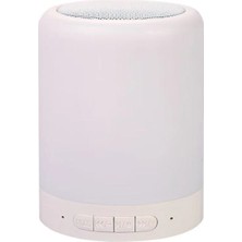 Shepherds CL-671 Dokunmatik Gece Lambası ve Bluetooth Hoparlör Şarjlı Rgb Renk Değiştiren Gece Lambası