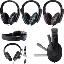 Mikrofonlu Gamer Kulaklık Oyuncu Kulaklığı Yüksek Ses Kaliteli Stereo Yumuşak Yastıklar