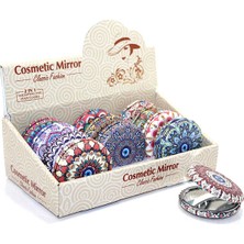 NW NessiWorld Yuvarlak Taşlı El Aynası