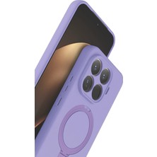 Newface Xiaomi Mi 15T Pro Regal Magsafe Standlı Kapak - Lila