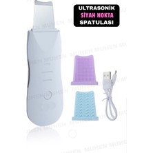 Normadia Ultrasonik Cilt Temizleyici Siyah Nokta Spatulası, Peeling ve Gözenek Temizleme