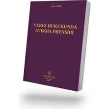 Filiz Kitabevi Vergi Hukukunda Ayırma Prensibi