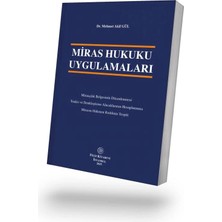 Filiz Kitabevi Miras Hukuku Uygulamaları