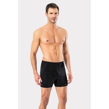 Erdem Erkek Beli Lastikli Paçalı %100 Pamuklu Süprem Boxer 1350