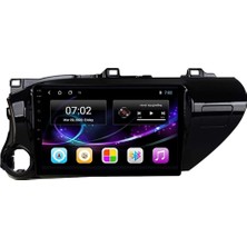 SSL Toyota Hilux 2015-2019 Android 8 GB Ram + 128 GB Rom Carplay Multimedya + Geri Görüş Kamerası Hediye