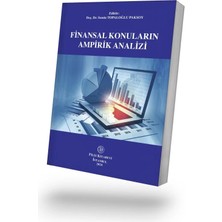 Filiz Kitabevi Finansal Konuların Ampirik Analizi