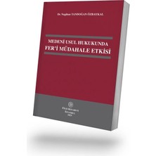 Filiz Kitabevi Medeni Usul Hukukunda Fer'i Müdahale Etkisi