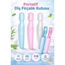 Fine Clean ( 3 Adet ) Diş Fırçası Kutusu Saklama Kabı Fırçalık