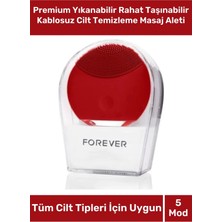 Normadia Yıkanabilir Kablosuz Cilt Temizleme ve Masaj Aleti, Rahat ve Taşınabilir