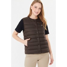 Pique NESLI KADIN YELEK Çıtçıt Kapamalı Şişme Yelek