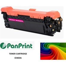 PanPrint Hp Laserjet Pro 500 Color Mfp M570DW Kırmızı Muadil Toner (CE403A)