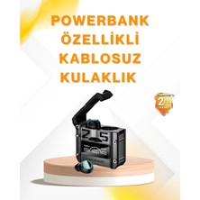 Herşeytrend Su Geçirmez Bluetooth Kulak Içi Kablosuz Kulaklık 400MAH Pil