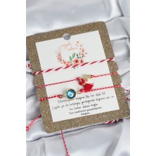 Pazarcan Marteniçka Bileklik 3'lü Püsküllü ve Nazarlı Model