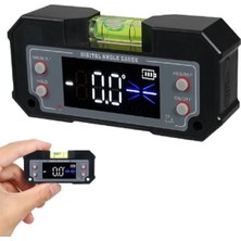 Normadia Mini Dijital Eğim Ölçer, Su Terazili, Type C Şarjlı